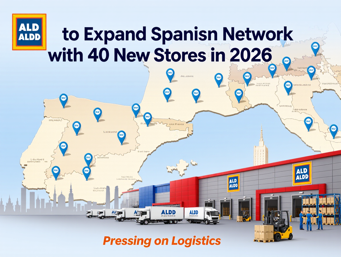 ALDI to Expand Spanish Network with 40 New Stores in 2026, Pressing on Logistics