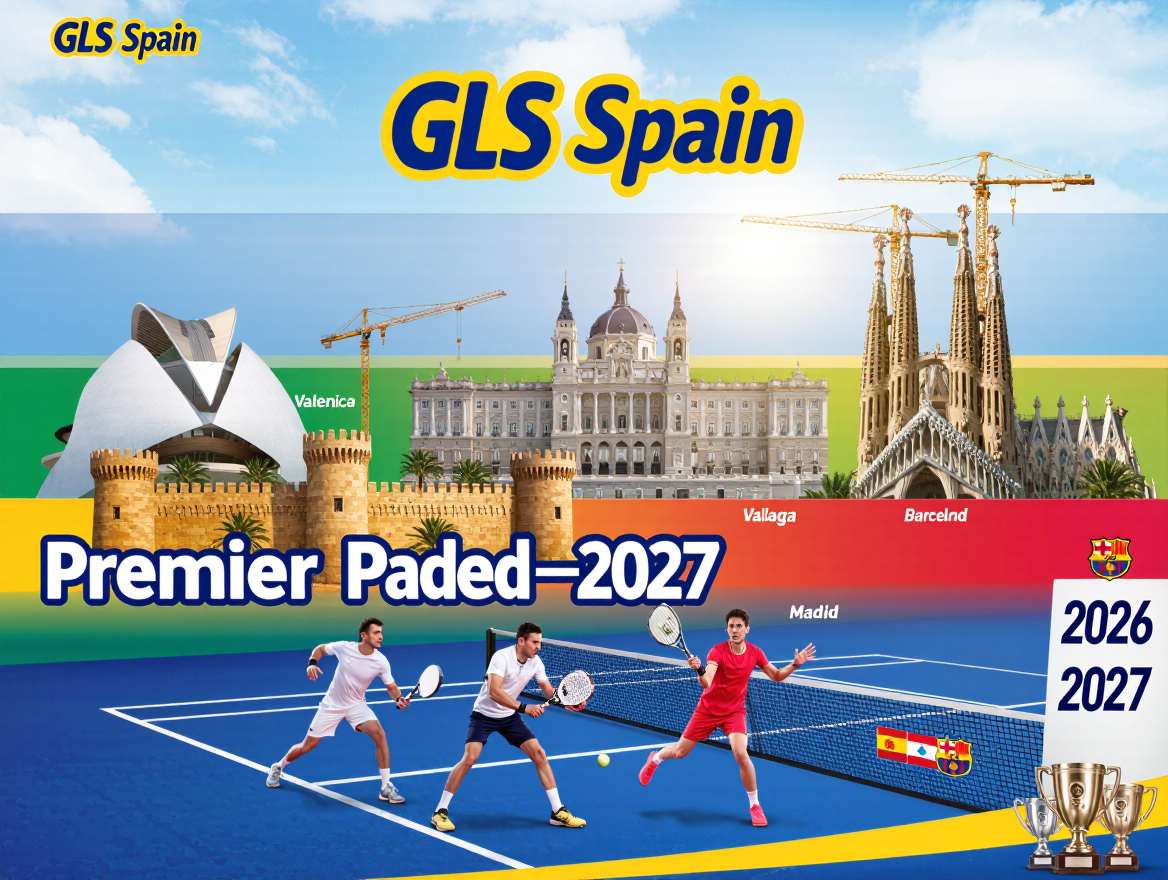 GLS Spain to back Premier Padel tournaments in Valencia, Málaga, Madrid and Barcelona through 2026–2027