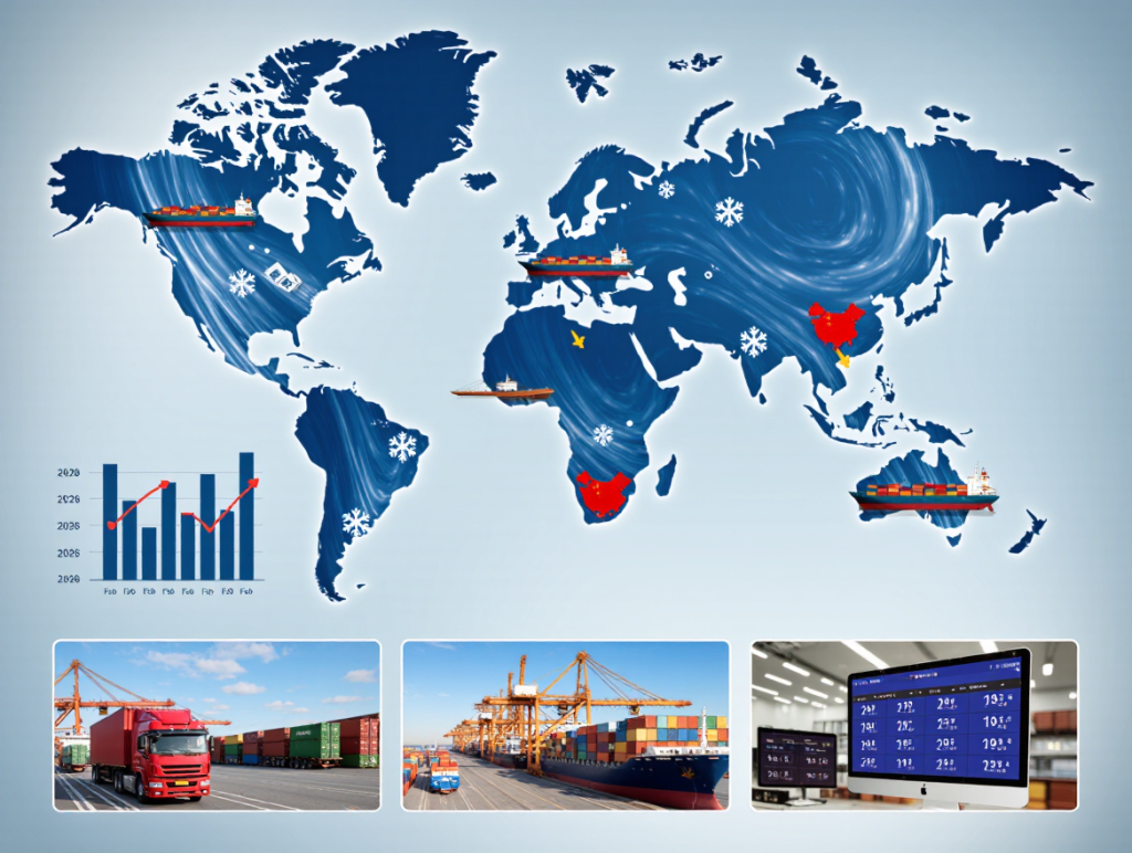 How winter storms, tariff talks and shifting freight rates are reshaping shipping corridors in early February 2026