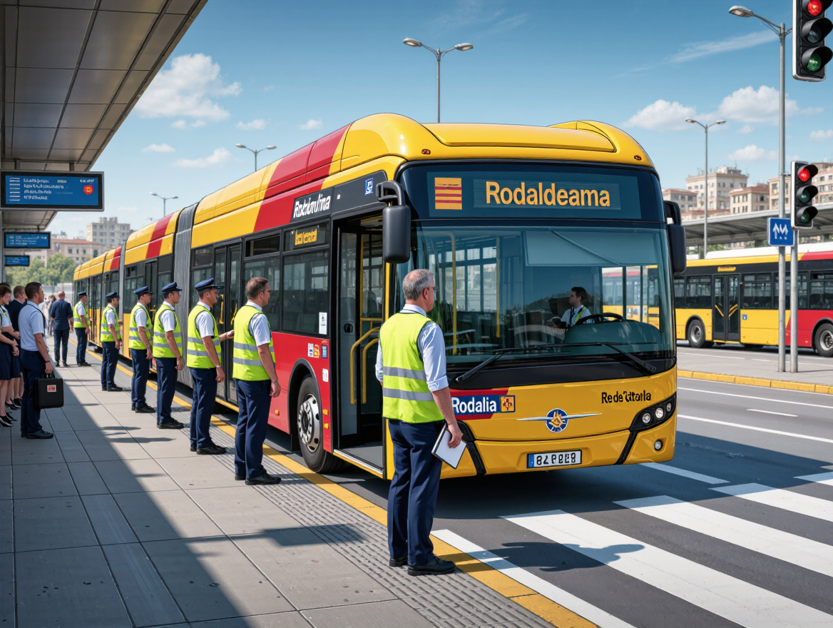 Spain expands bus driver work limits to cope with Rodalies de Catalunya suspension