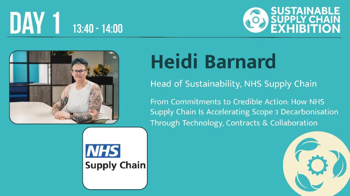 How NHS Supply Chain is turning Scope 3 commitments into operational decarbonisation