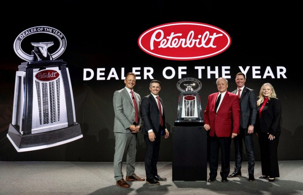 Allstate Peterbilt Secures Peterbilt’s 2025 North American Dealer Group of the Year