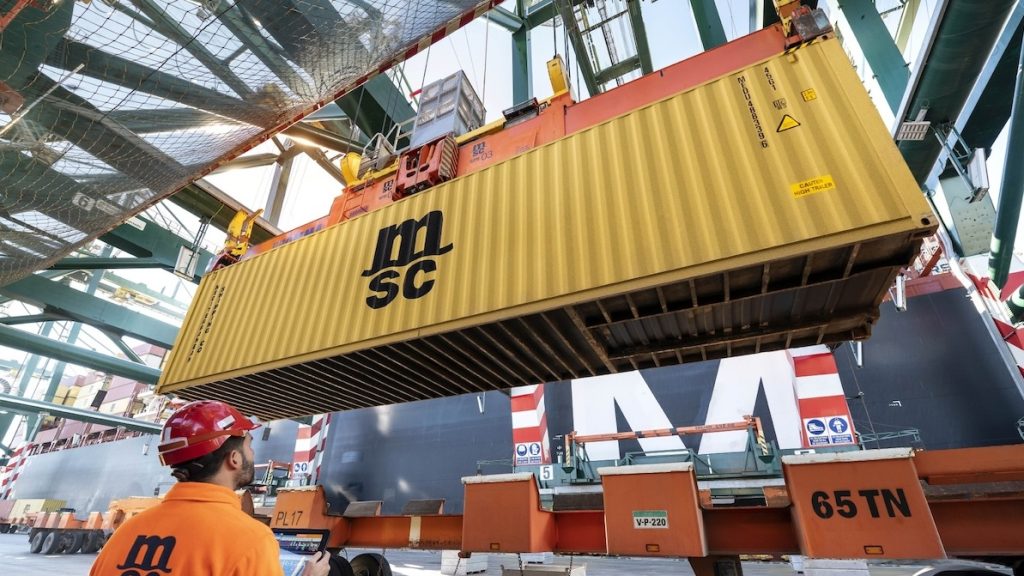 MSC suspends bookings to the Middle East, disrupting Red Sea and Persian Gulf services