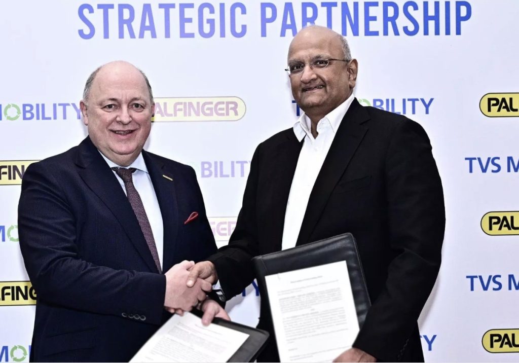 Palfinger and TVS Mobility partner for ₹350 crore Pune plant, set for 2027 completion
