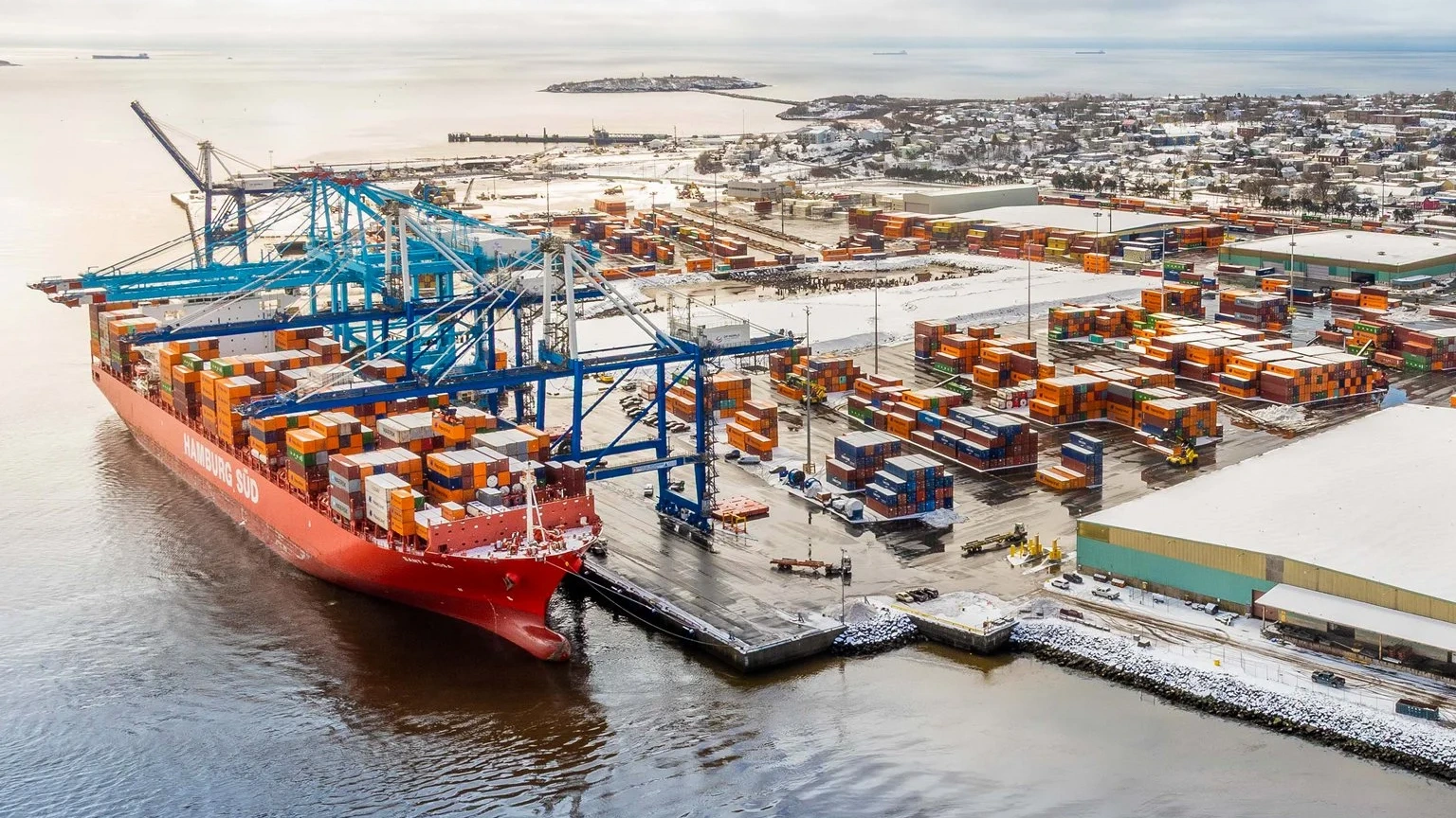 How Port Saint John’s terminal investment drove a 29% one‑year TEU surge and reshaped regional freight flows