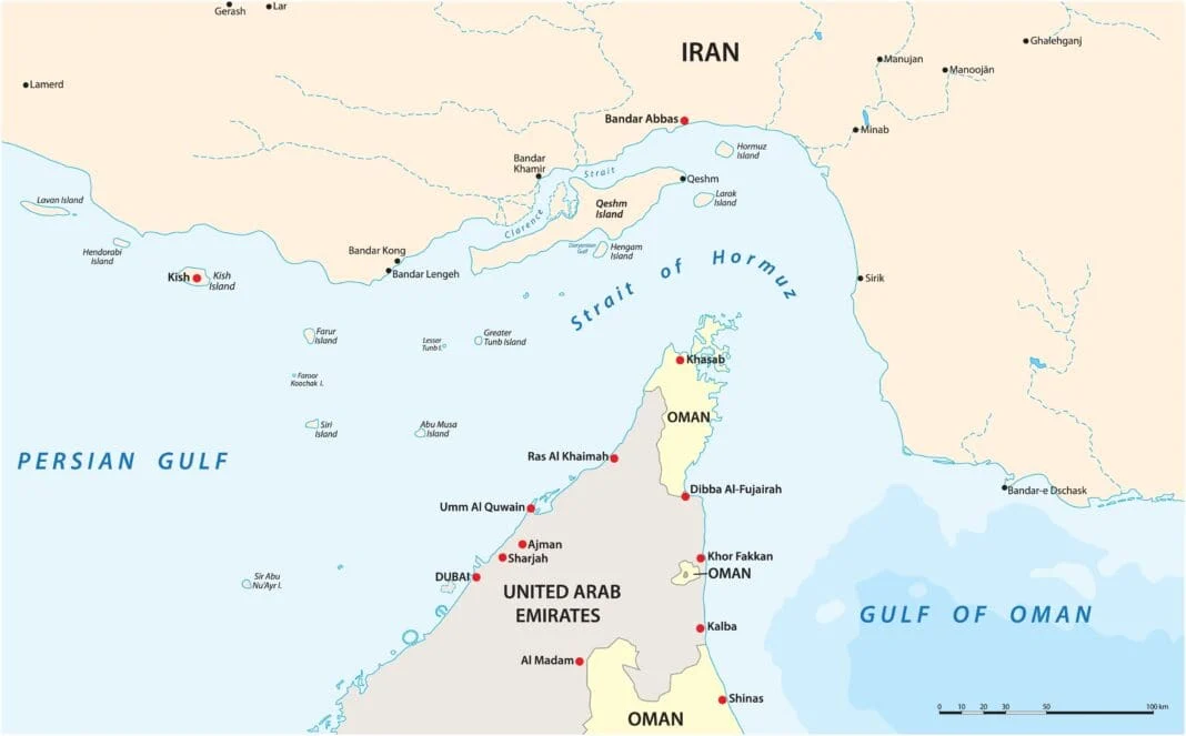 How a Strait of Hormuz Disruption Cascades Through Global Container Networks